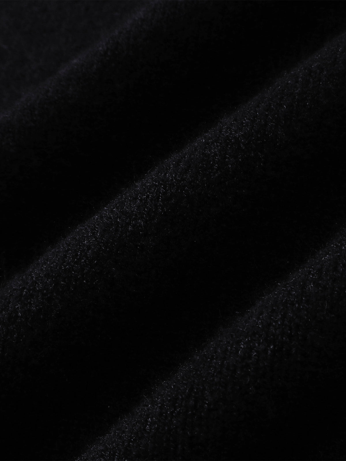 TBHNP T260056 Black. Black knit texture.