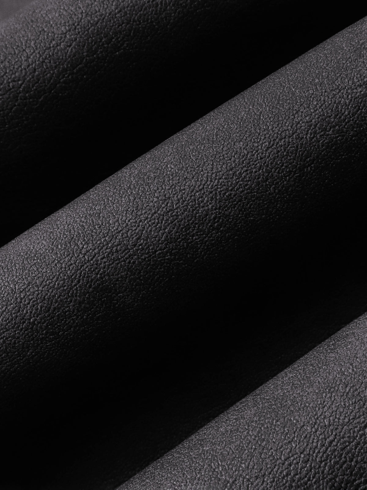 TBHNP patchwork faux-leather pants in dark gray — detail 6