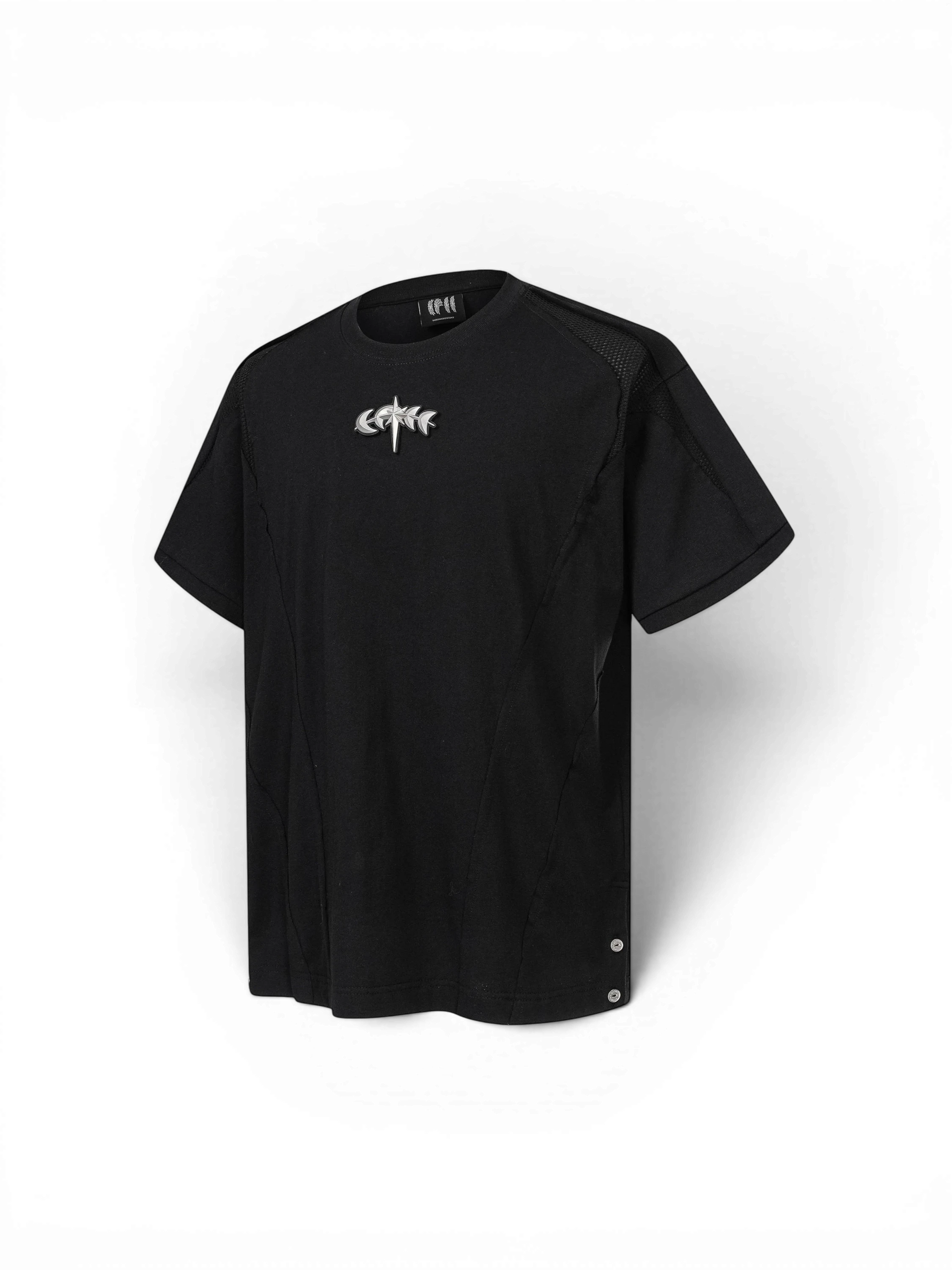 TBHNP Luminous Dawn sculpted structured cotton t-shirt — men's streetwear tee