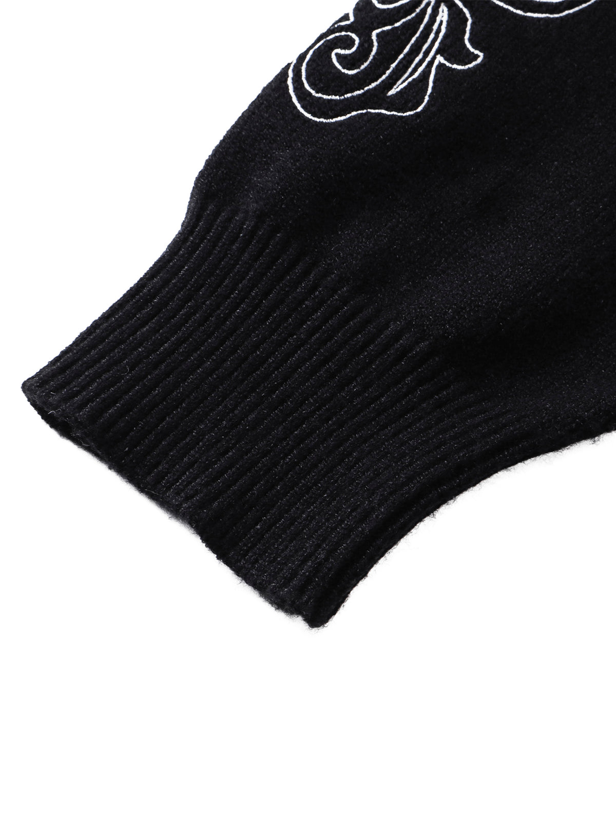 TBHNP T260056 Black. Ribbed cuff.