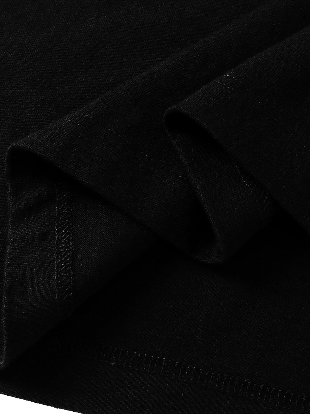 TBHNP logo long-sleeve T-shirt in black — detail 5