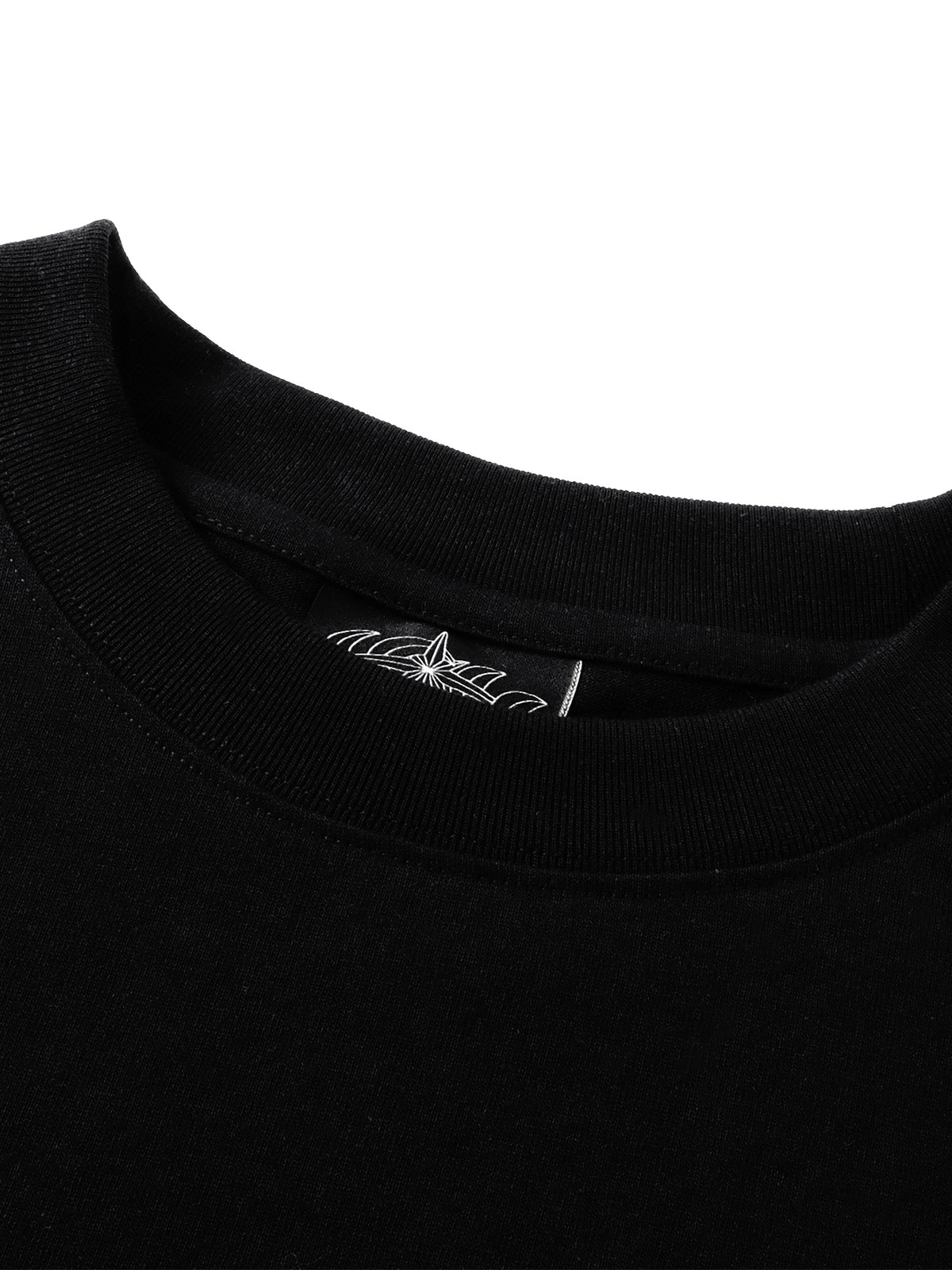 TBHNP logo long-sleeve T-shirt in black — detail 1