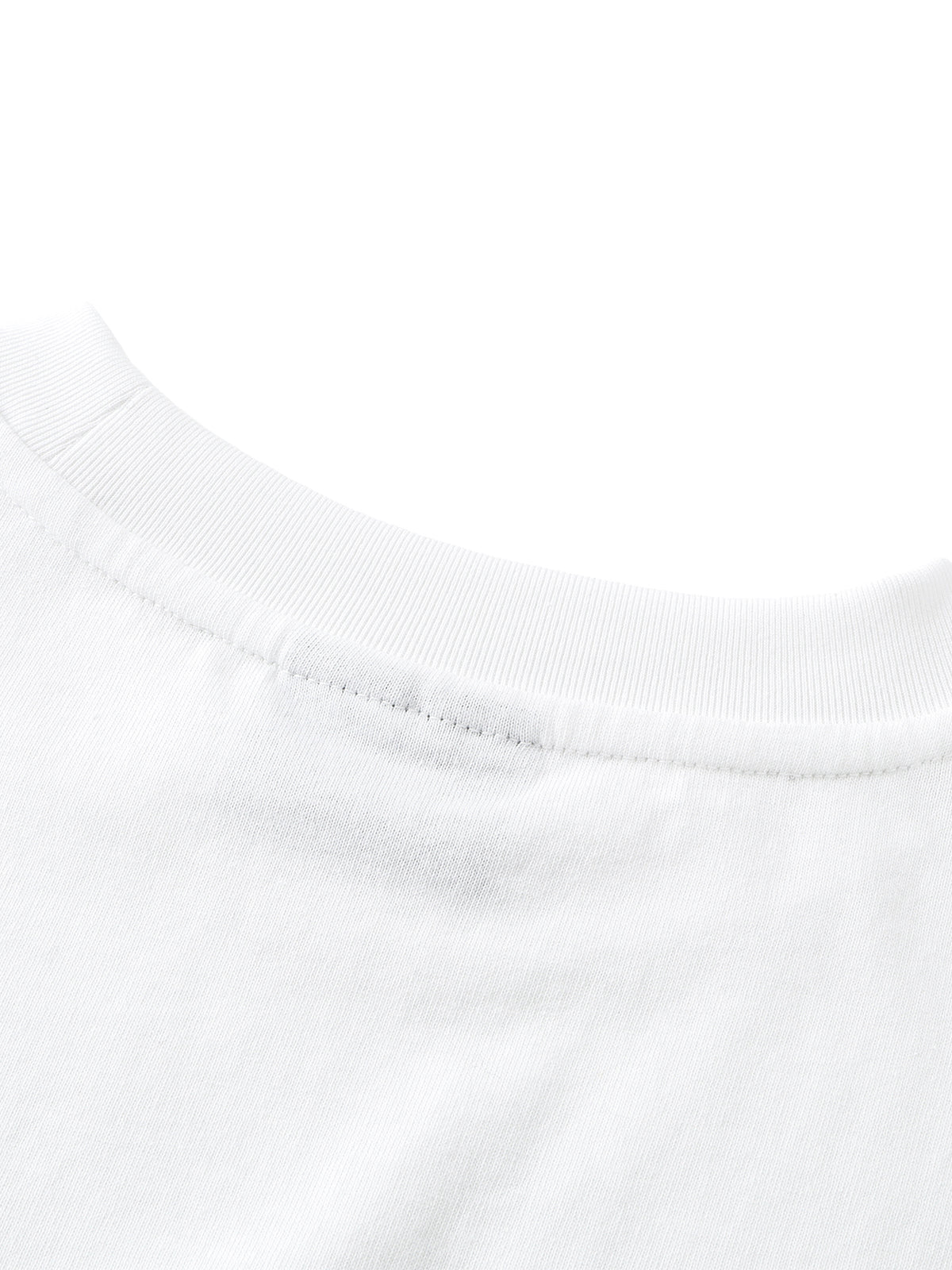 TBHNP logo long-sleeve T-shirt in off-white — detail 4