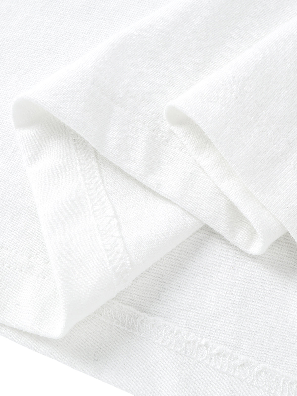 TBHNP logo long-sleeve T-shirt in off-white — detail 5