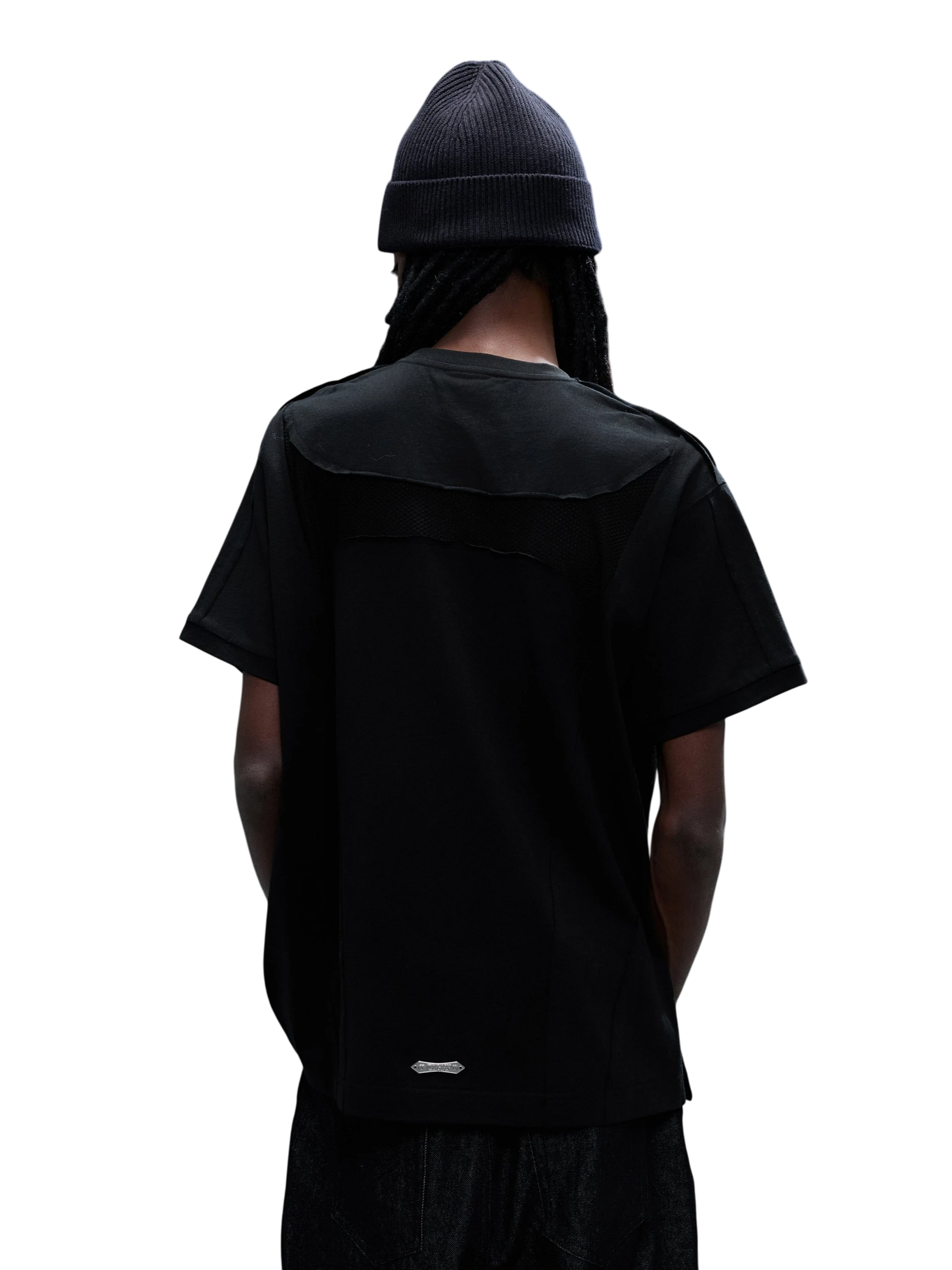 TBHNP Luminous Dawn sculpted structured cotton t-shirt — men's streetwear tee