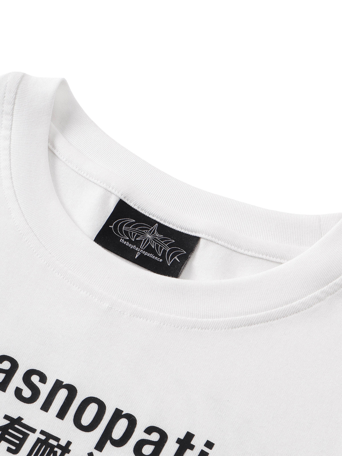 TBHNP TG260011 White. Neck label.