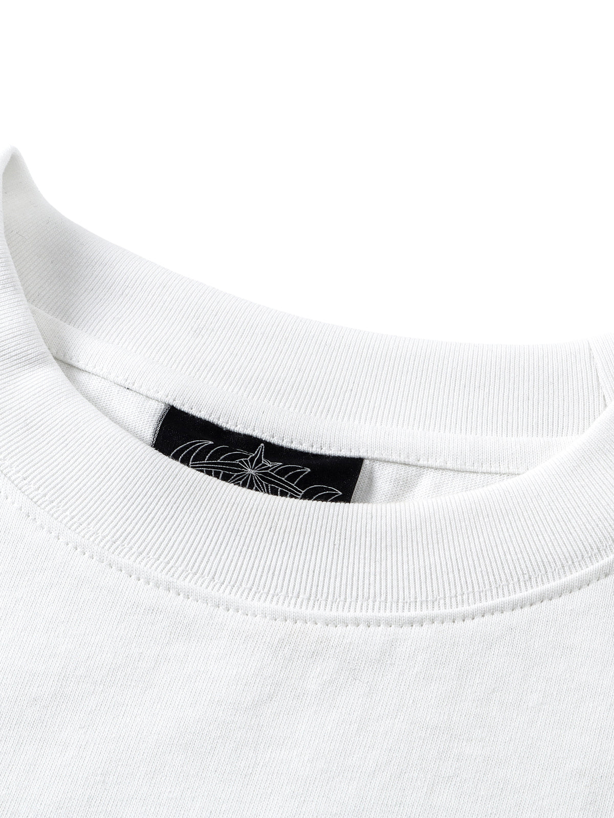TBHNP logo long-sleeve T-shirt in off-white — detail 1