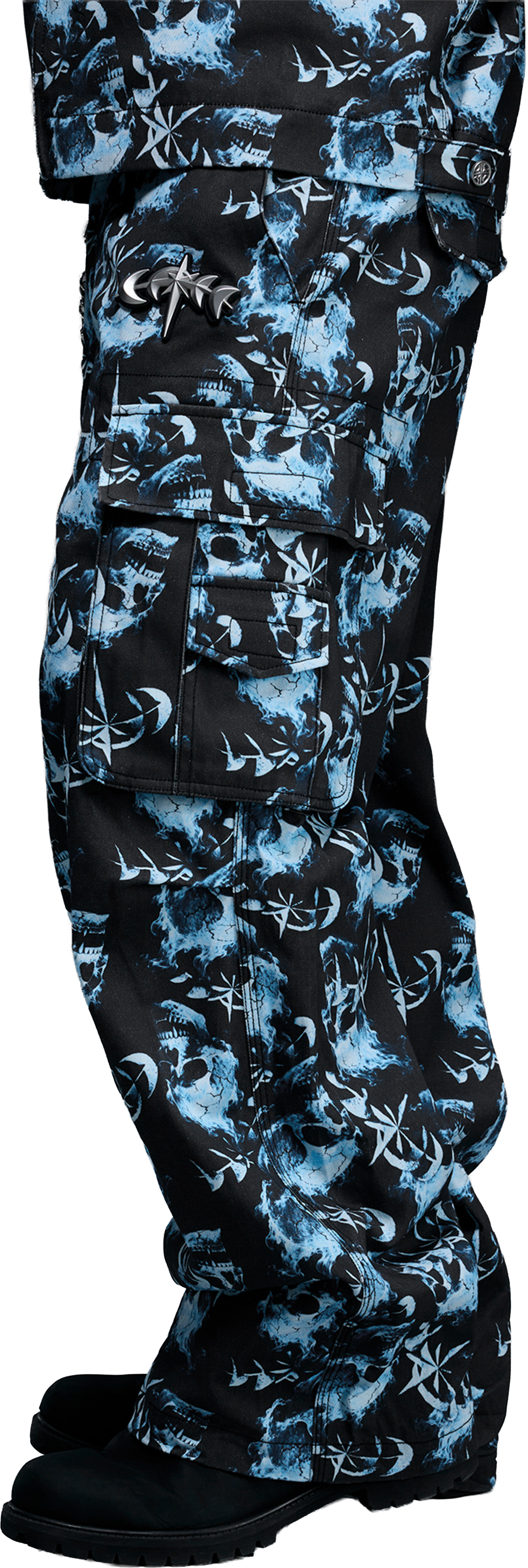 TBHNP T260047 Blue black. On-model view 2.