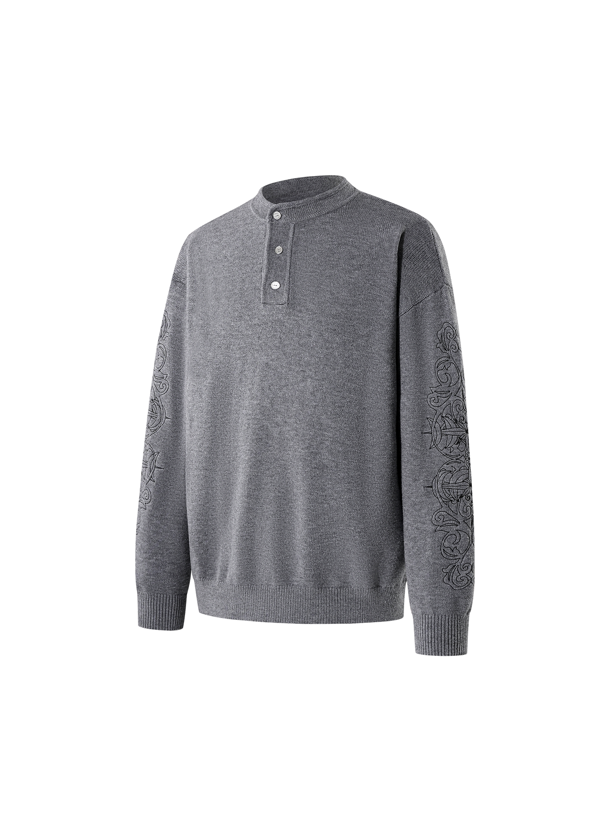 TBHNP T260056 gray. Angled view.