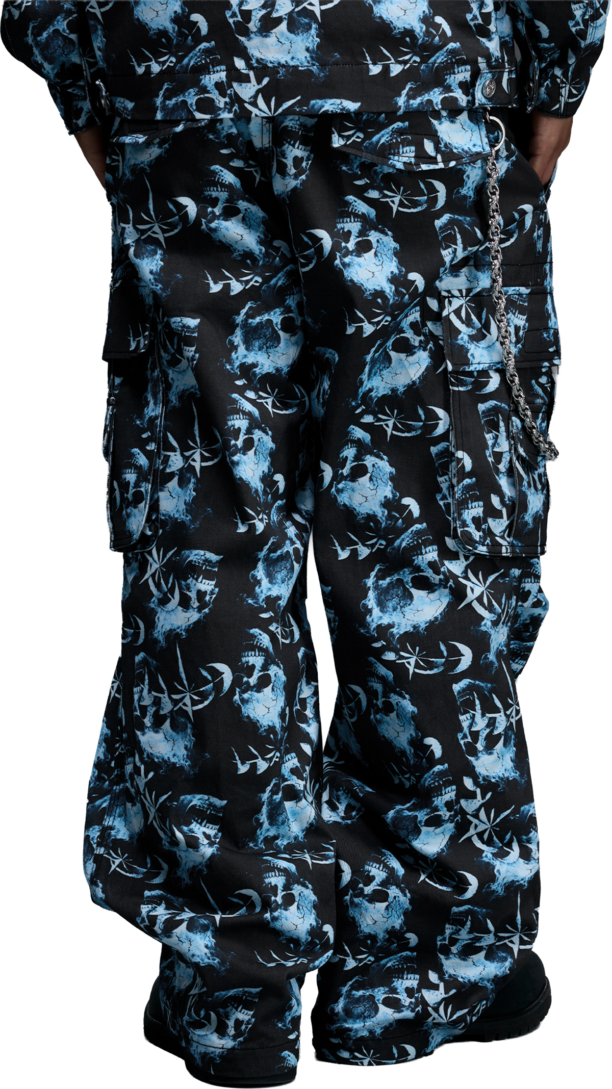 TBHNP T260047 Blue black. On-model view 3.