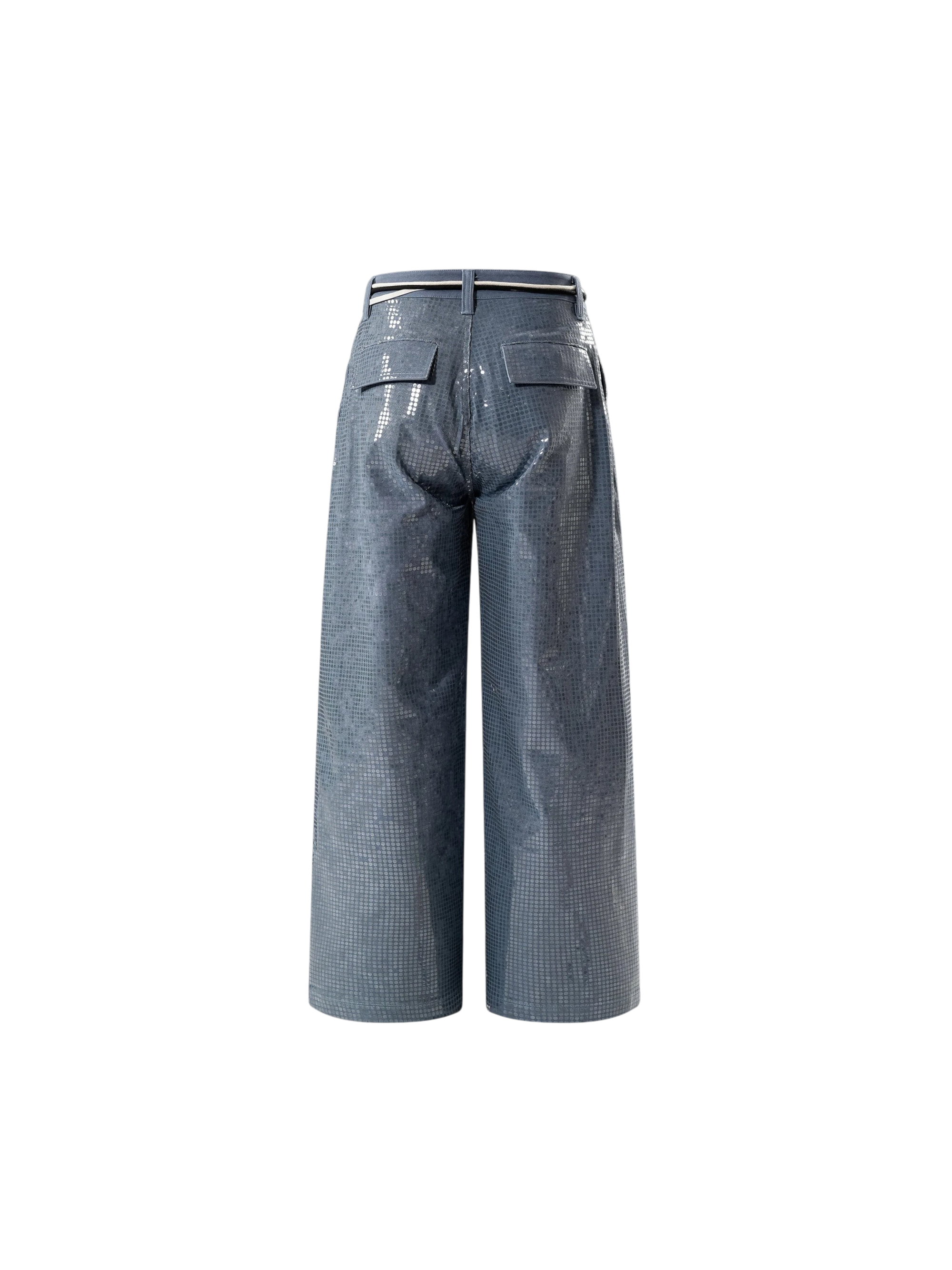 TBHNP Disciple sequin wide-leg work pants — men's streetwear pants