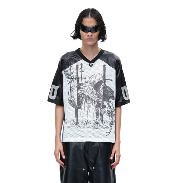 LUMINOUS DAWN SWORDSHIELD & KNIGHT RUGBY SHIRT