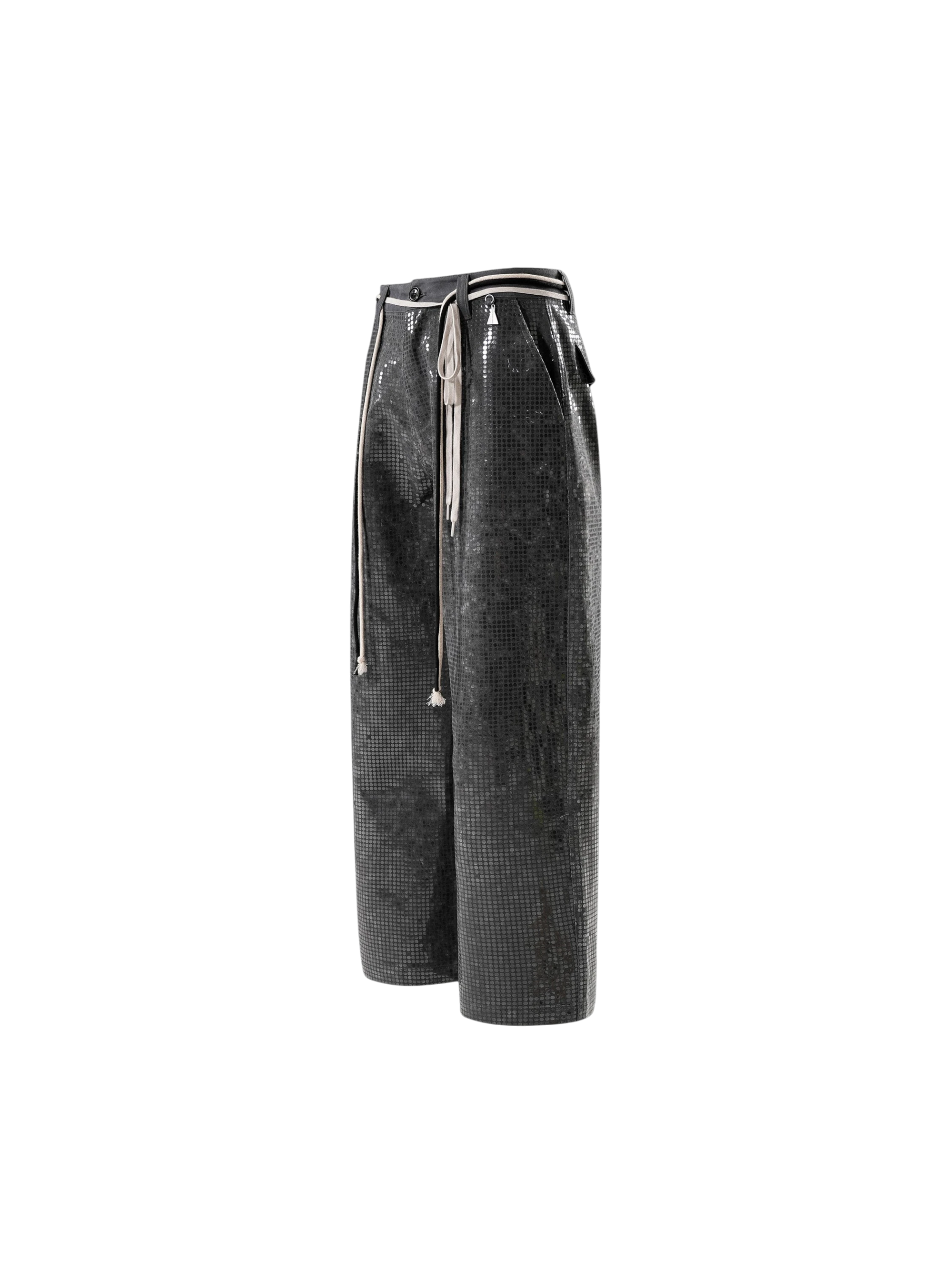 TBHNP Disciple sequin wide-leg work pants — men's streetwear pants