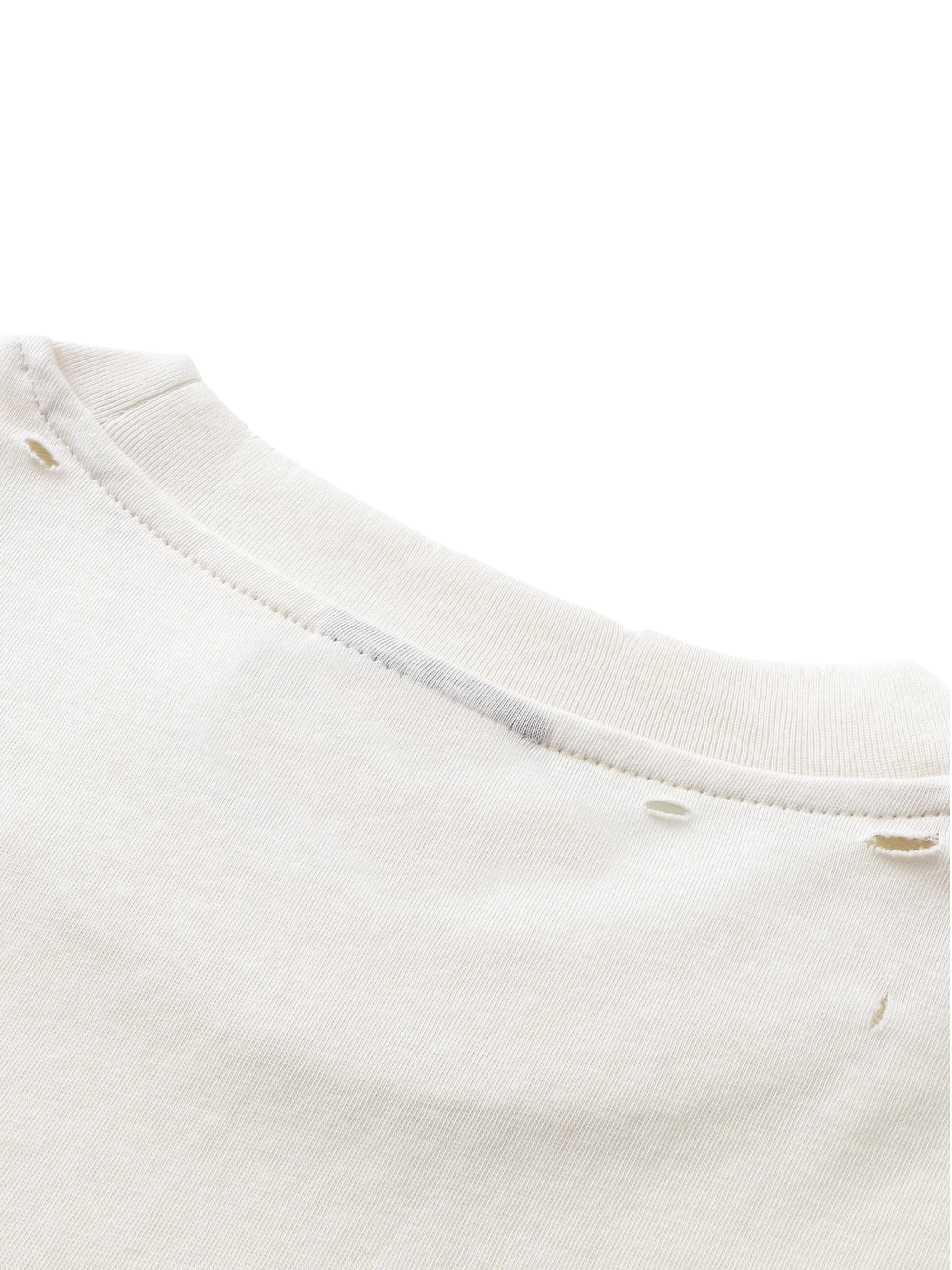 TBHNP Luminous Dawn distressed sword and shield print long-sleeve cotton t-shirt — men's streetwear long sleeve tee