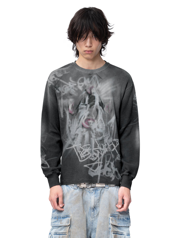 DISCIPLE GRAFFITI IRREGULAR L/S TEE
