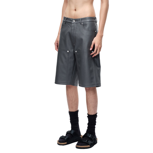 LUMINOUS DAWN LEATHER SHORTS