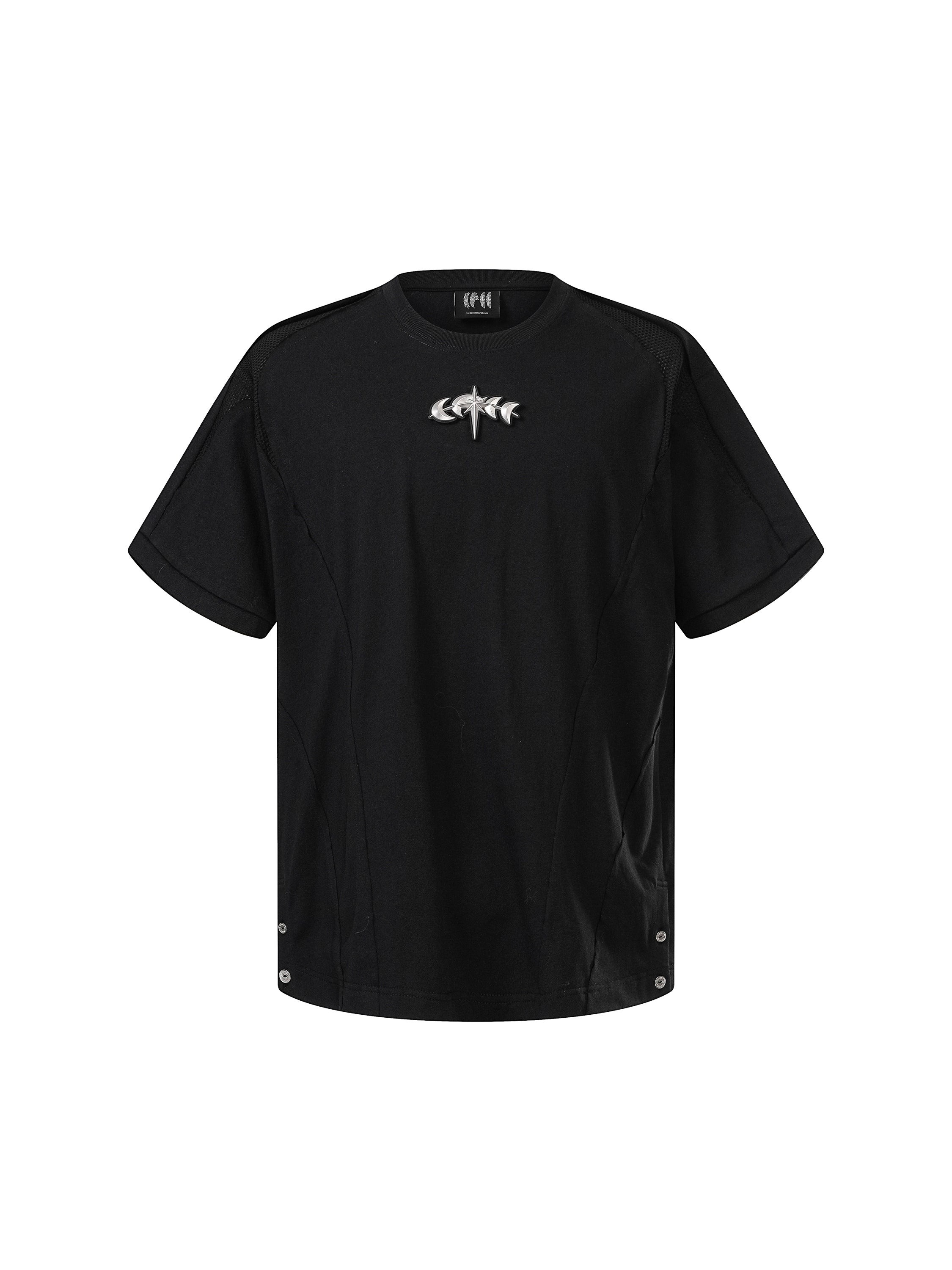 LUMINOUS DAWN SCULPTED STRUCTURED T-SHIRT