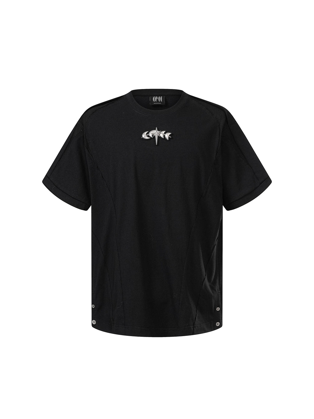 LUMINOUS DAWN SCULPTED STRUCTURED T-SHIRT
