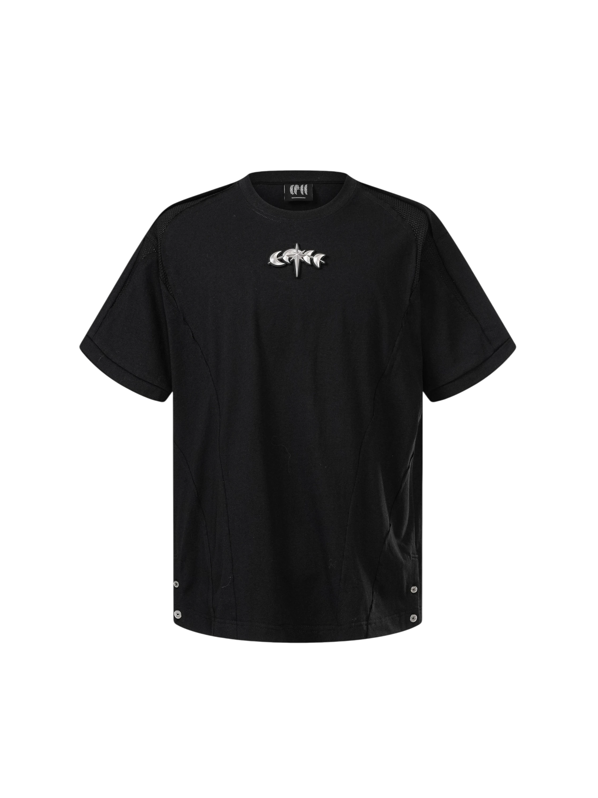 TBHNP Luminous Dawn sculpted structured cotton t-shirt — men's streetwear tee