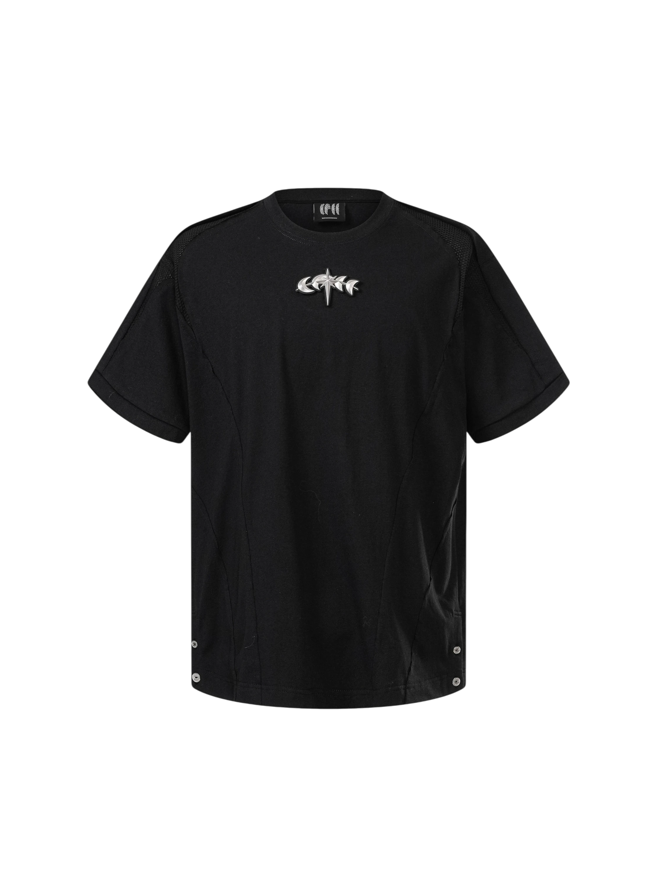TBHNP Luminous Dawn sculpted structured cotton t-shirt — men's streetwear tee