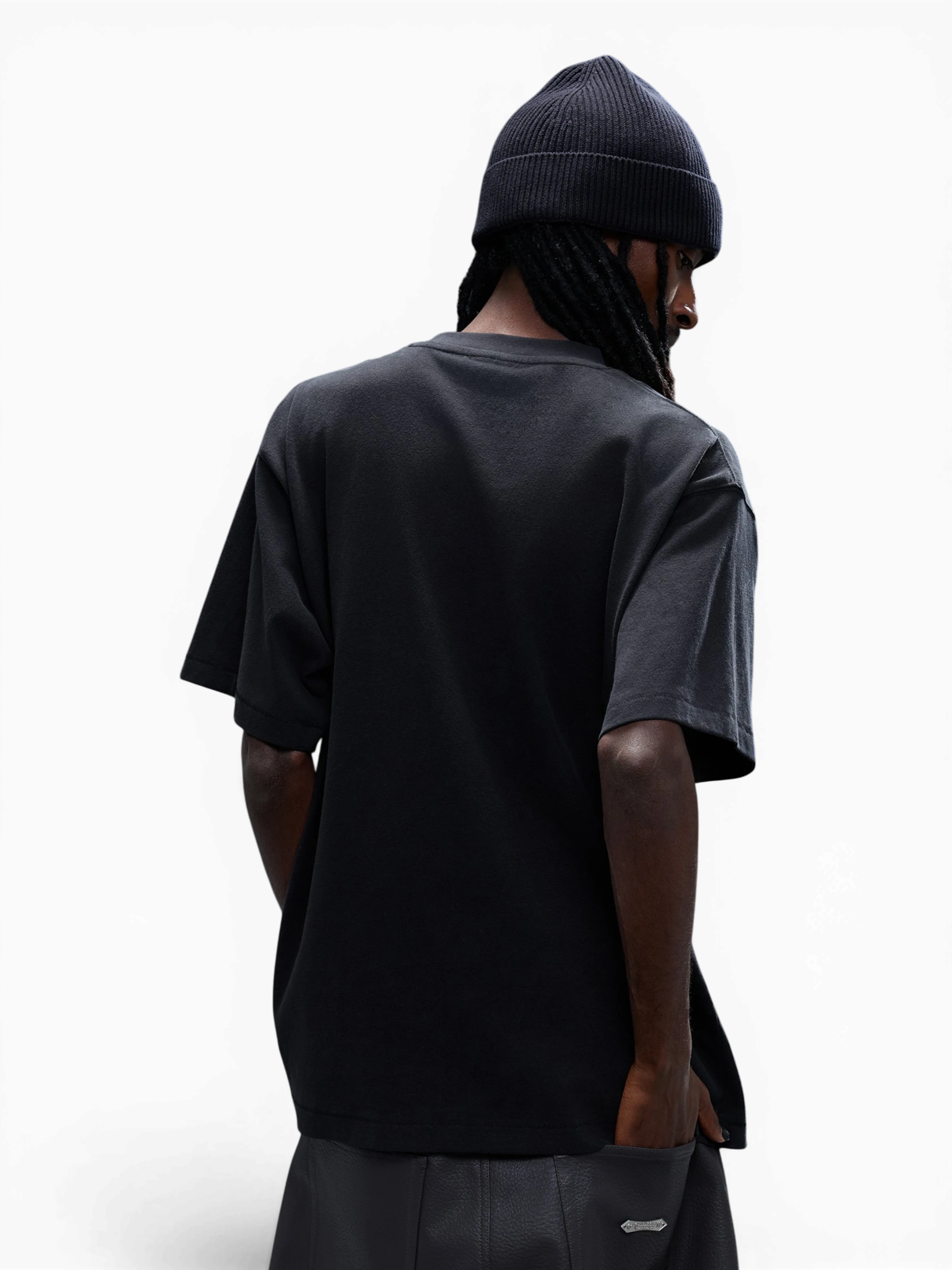 LUMINOUS DAWN GHOST & KNIGHT DISTRESSED T-SHIRT