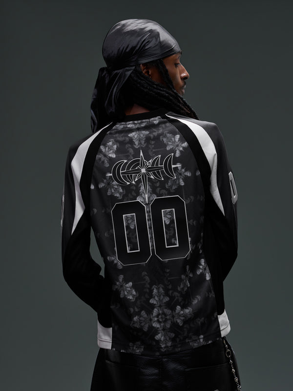 LUMINOUS DAWN EVIL BAT DARK PATTERN JERSEY