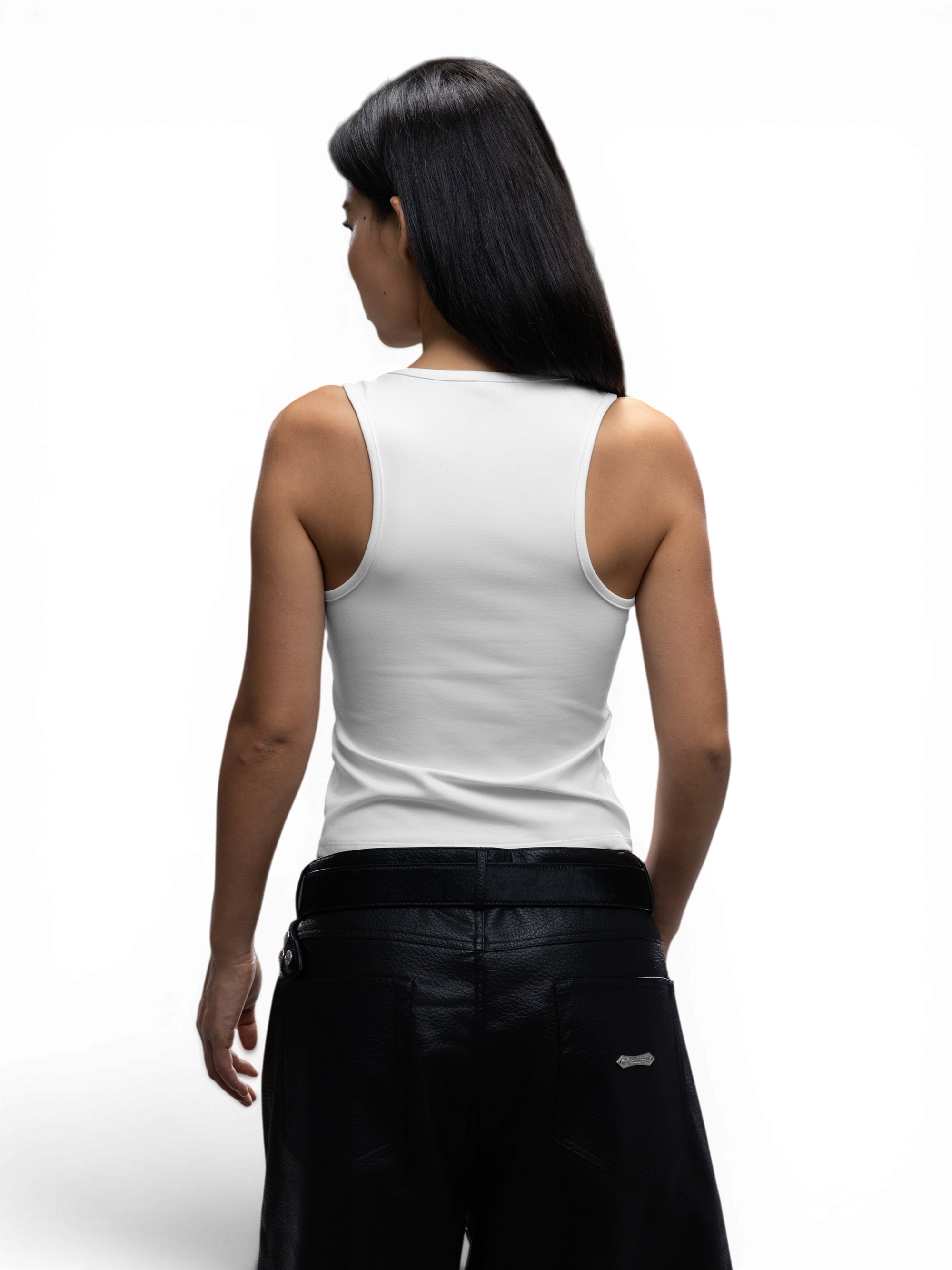TBHNP Luminous Dawn women's bodycon tank top — streetwear fitted tank