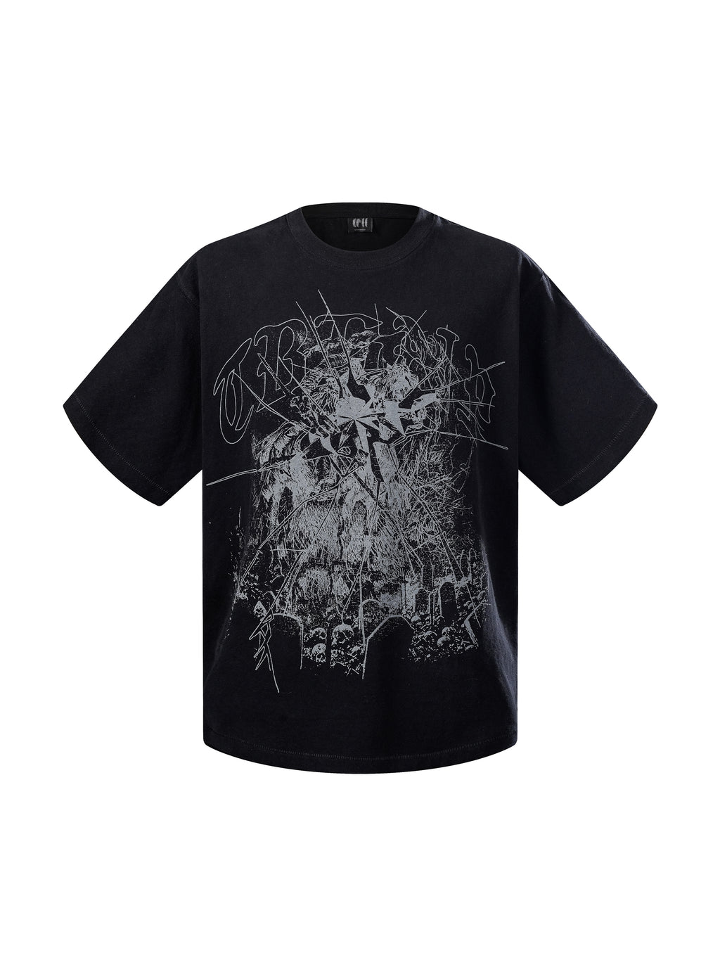 LUMINOUS DAWN BROKEN RUINS PRINT S/S TEE