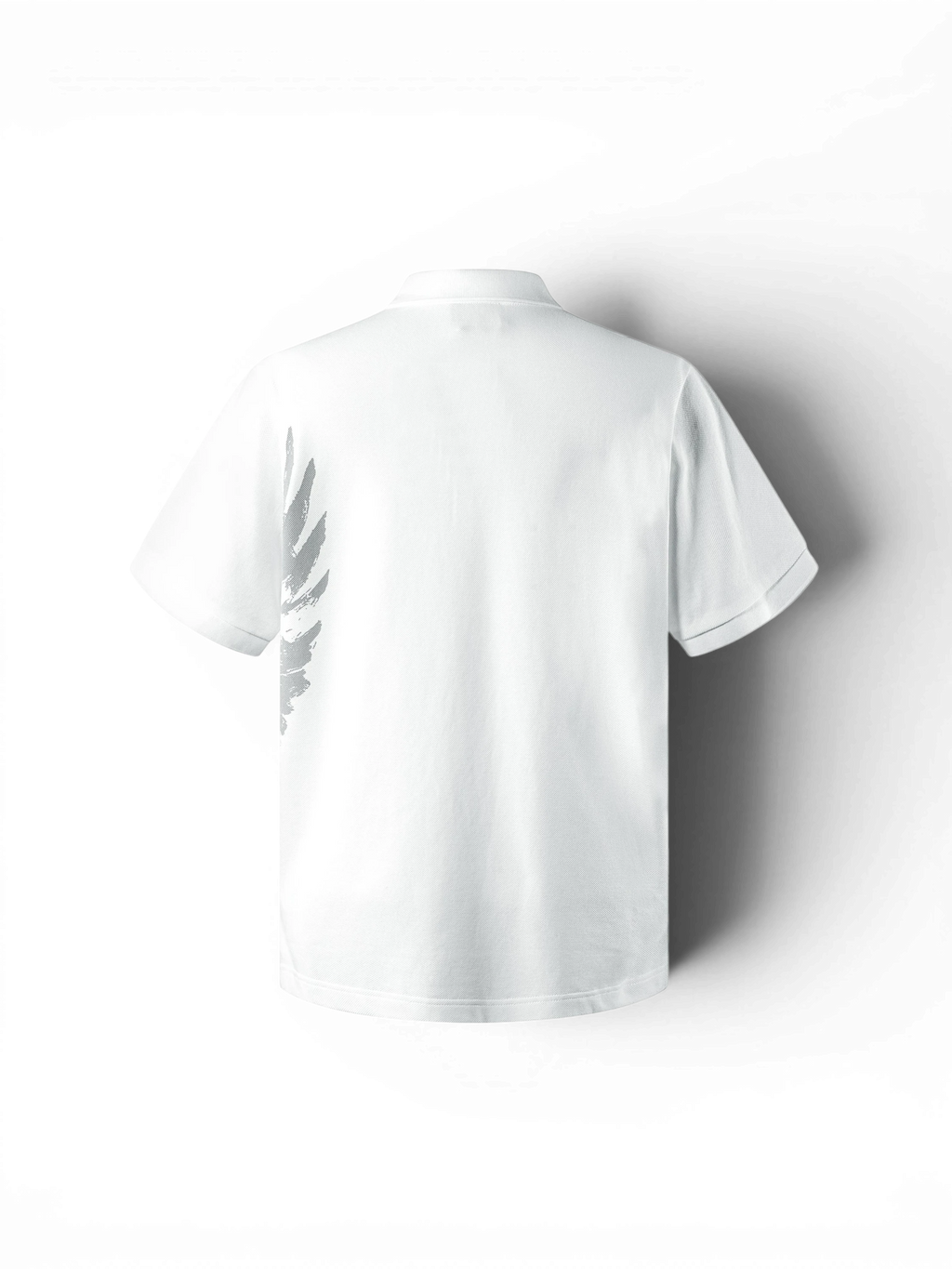 TBHNP Luminous Dawn double-headed eagle embroidered polo shirt — men's streetwear polo