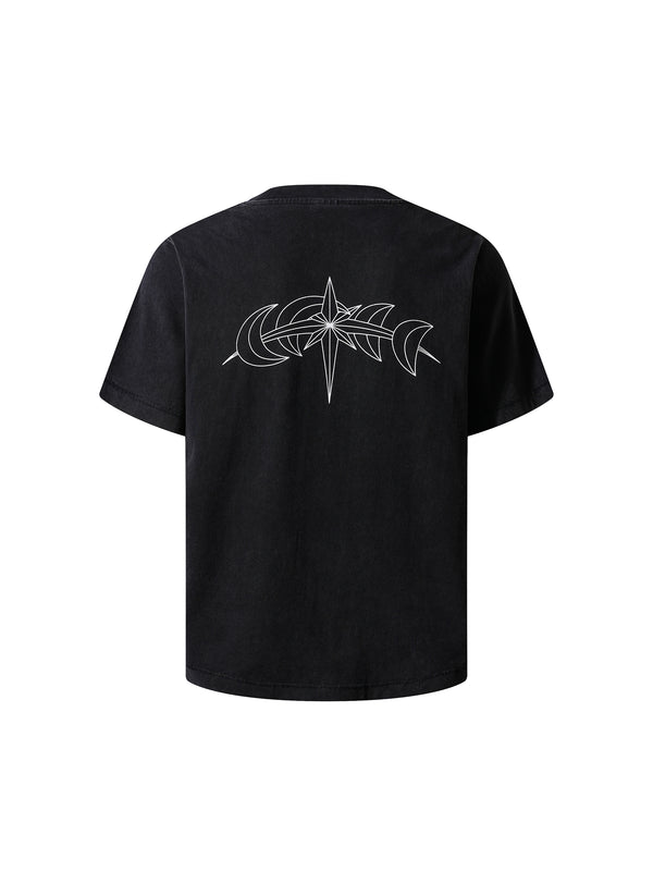 LUMINOUS DAWN DOUBLE-HEADED EAGLE WASHED S/S TEE