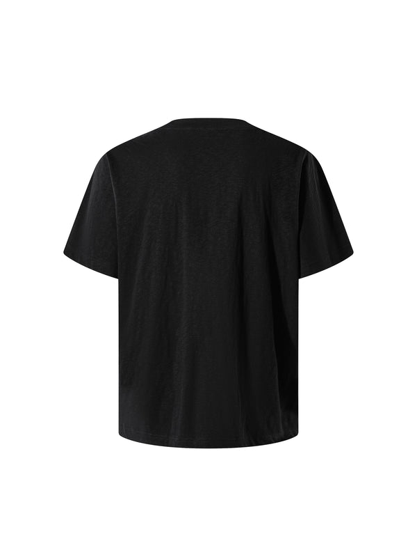 LUMINOUS DAWN BAROQUE PRINT S/S TEE