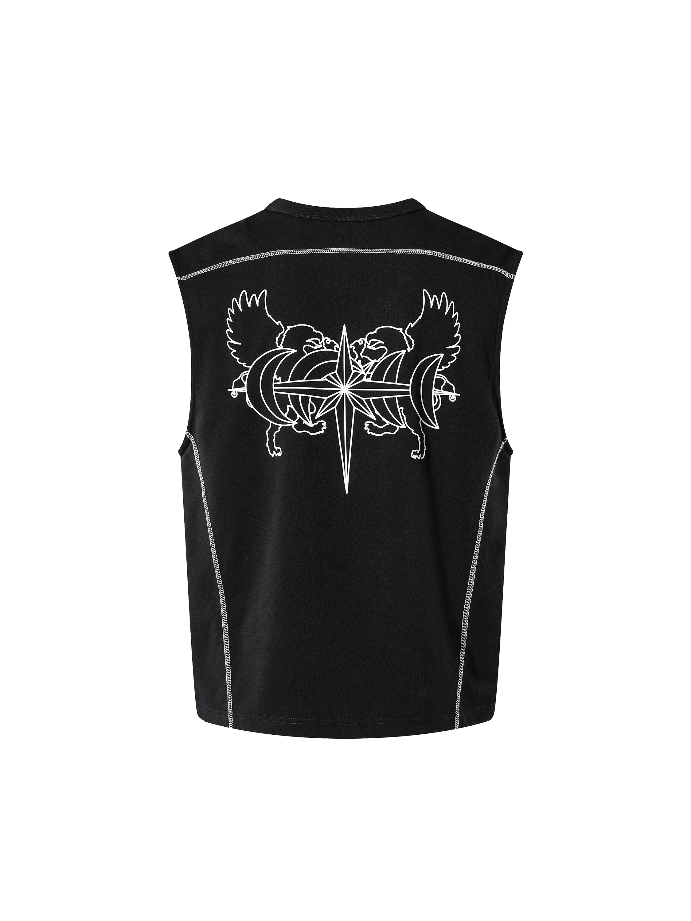 LUMINOUS DAWN DOUBLE-HEADED EAGLE VEST