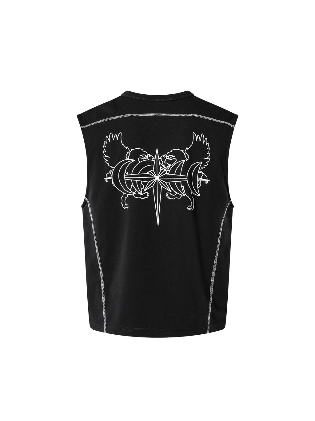 LUMINOUS DAWN DOUBLE-HEADED EAGLE VEST