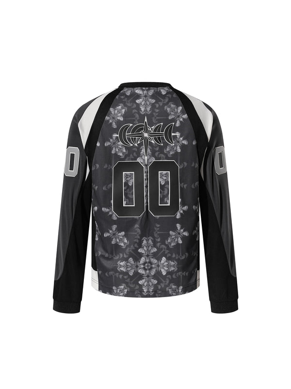 LUMINOUS DAWN EVIL BAT DARK PATTERN JERSEY