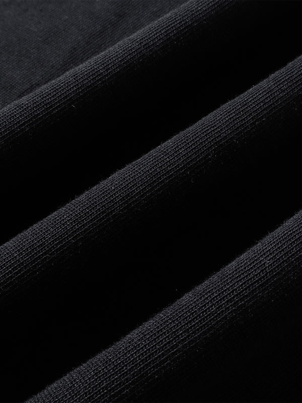 LUMINOUS DAWN STAR EMBROIDERY PATCH&RHINESTONE S/S TEE