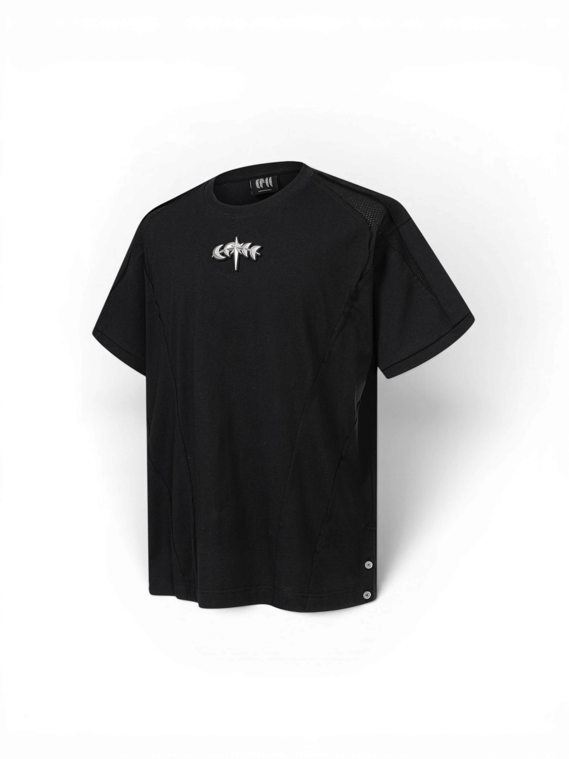 LUMINOUS DAWN SCULPTED STRUCTURED T-SHIRT