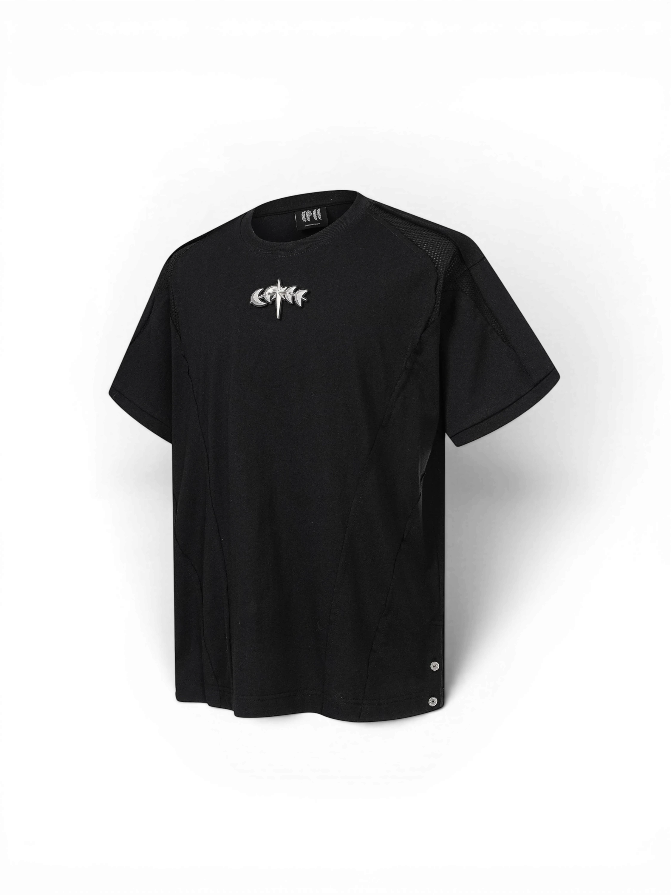 TBHNP Luminous Dawn sculpted structured cotton t-shirt — men's streetwear tee