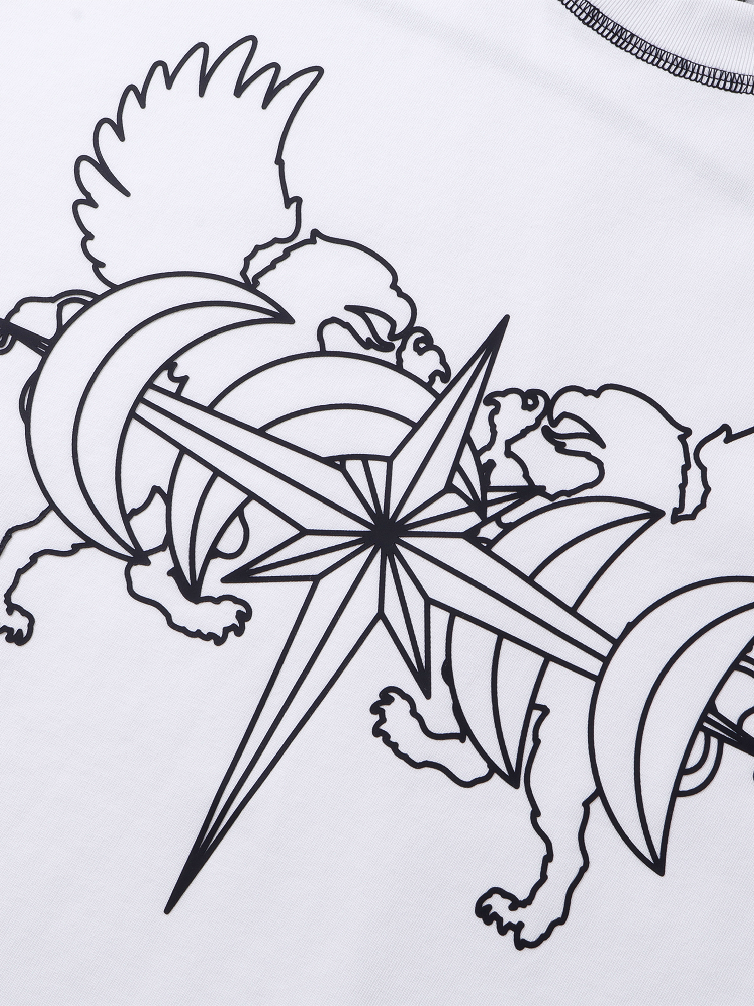 LUMINOUS DAWN DOUBLE-HEADED EAGLE S/S TEE