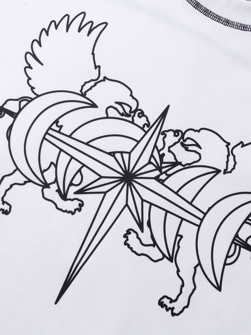 LUMINOUS DAWN DOUBLE-HEADED EAGLE S/S TEE