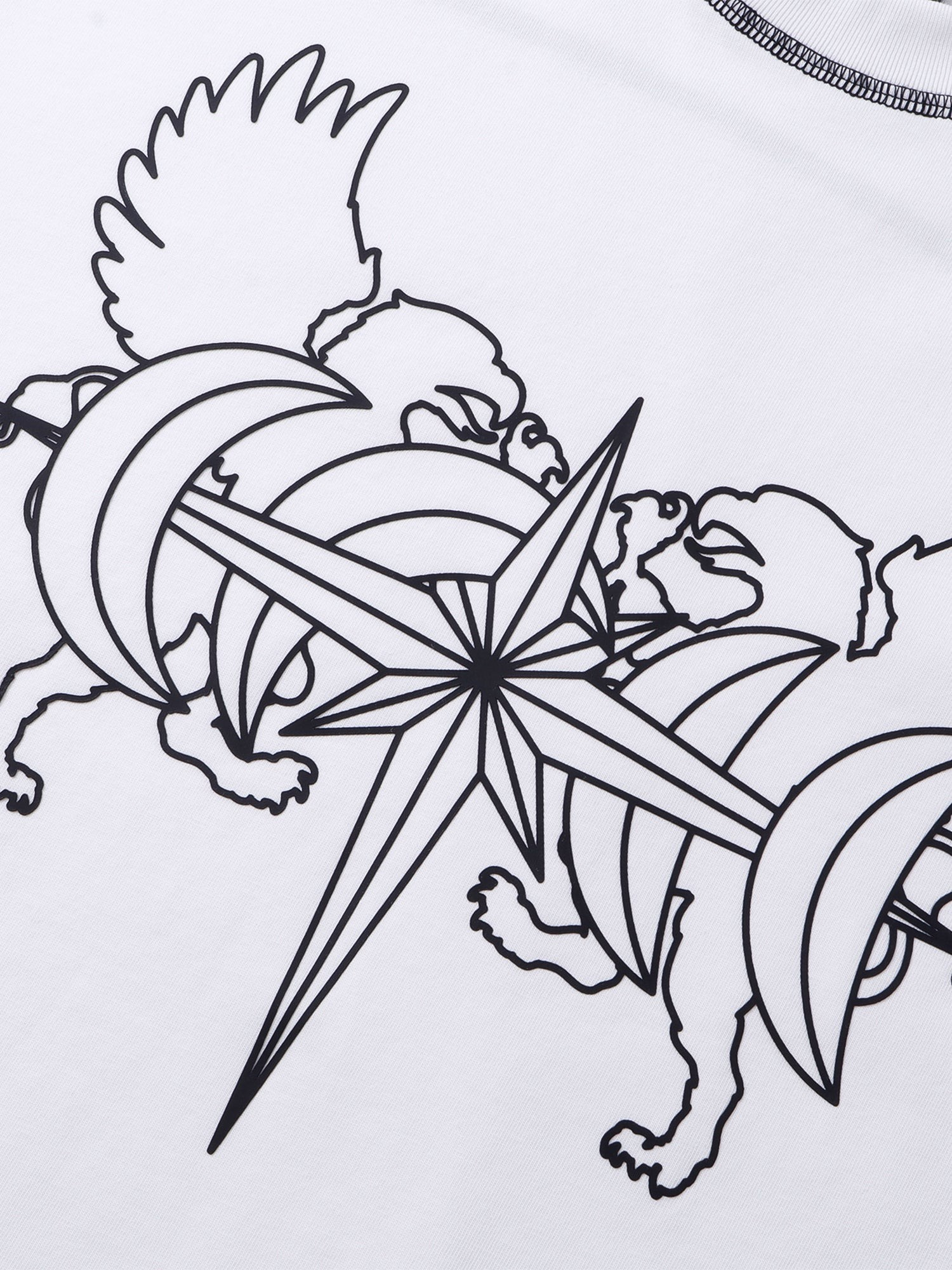 LUMINOUS DAWN DOUBLE-HEADED EAGLE T-SHIRT