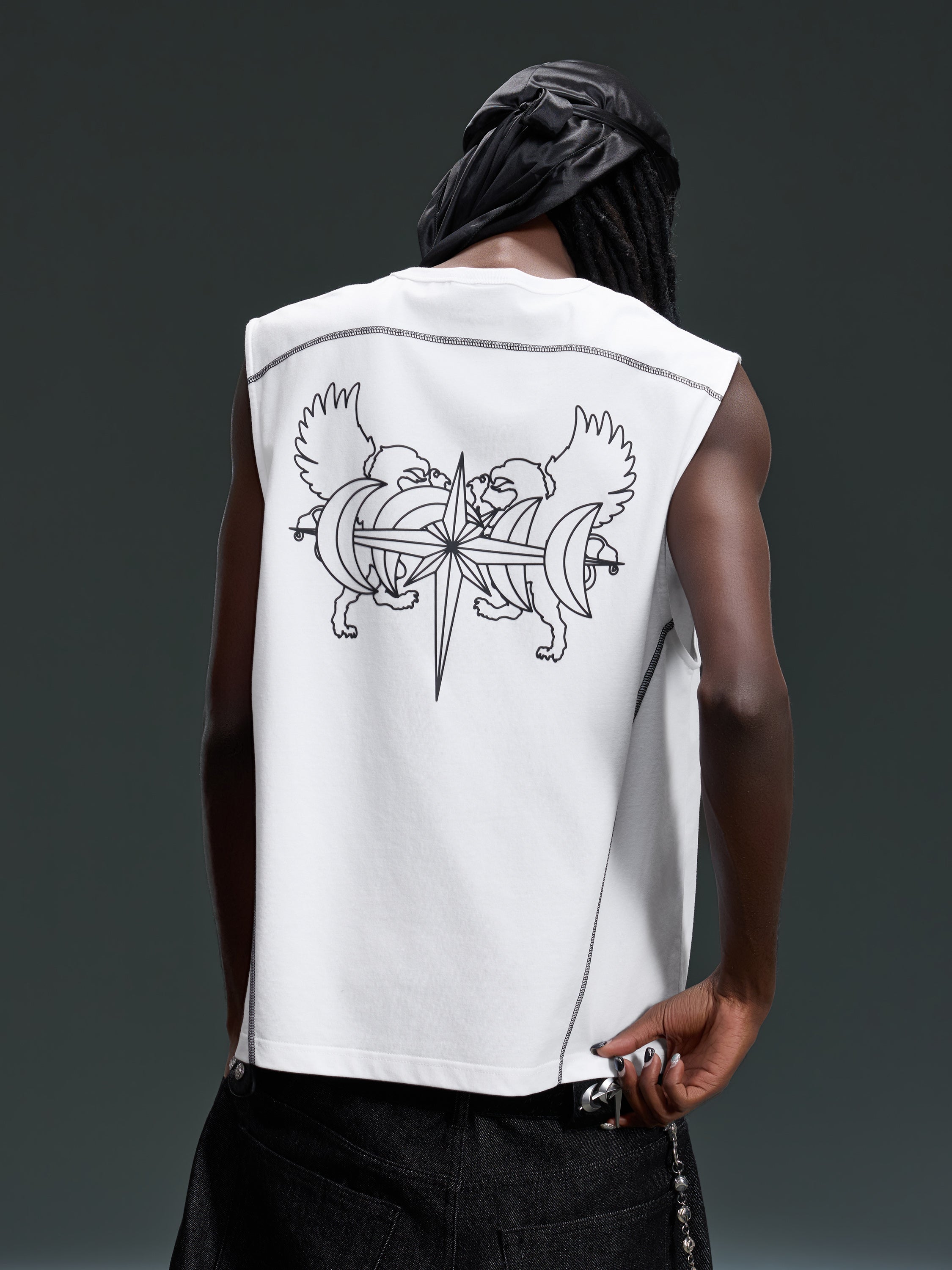 LUMINOUS DAWN DOUBLE-HEADED EAGLE VEST