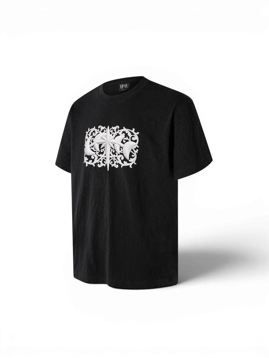 LUMINOUS DAWN BAROQUE EMBROIDERED T-SHIRT