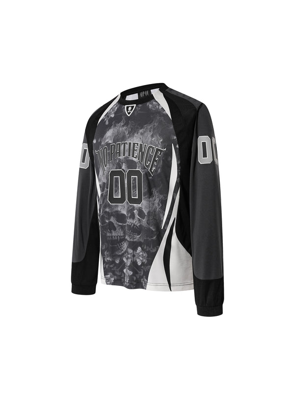 LUMINOUS DAWN EVIL BAT DARK PATTERN JERSEY