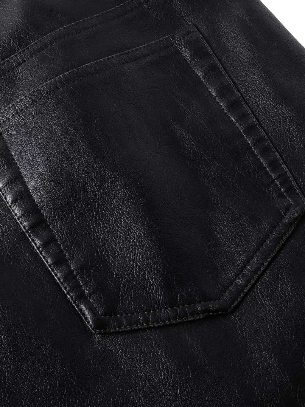 LUMINOUS DAWN KNIGHT&PEGASUS PRINTED LEATHER PANTS