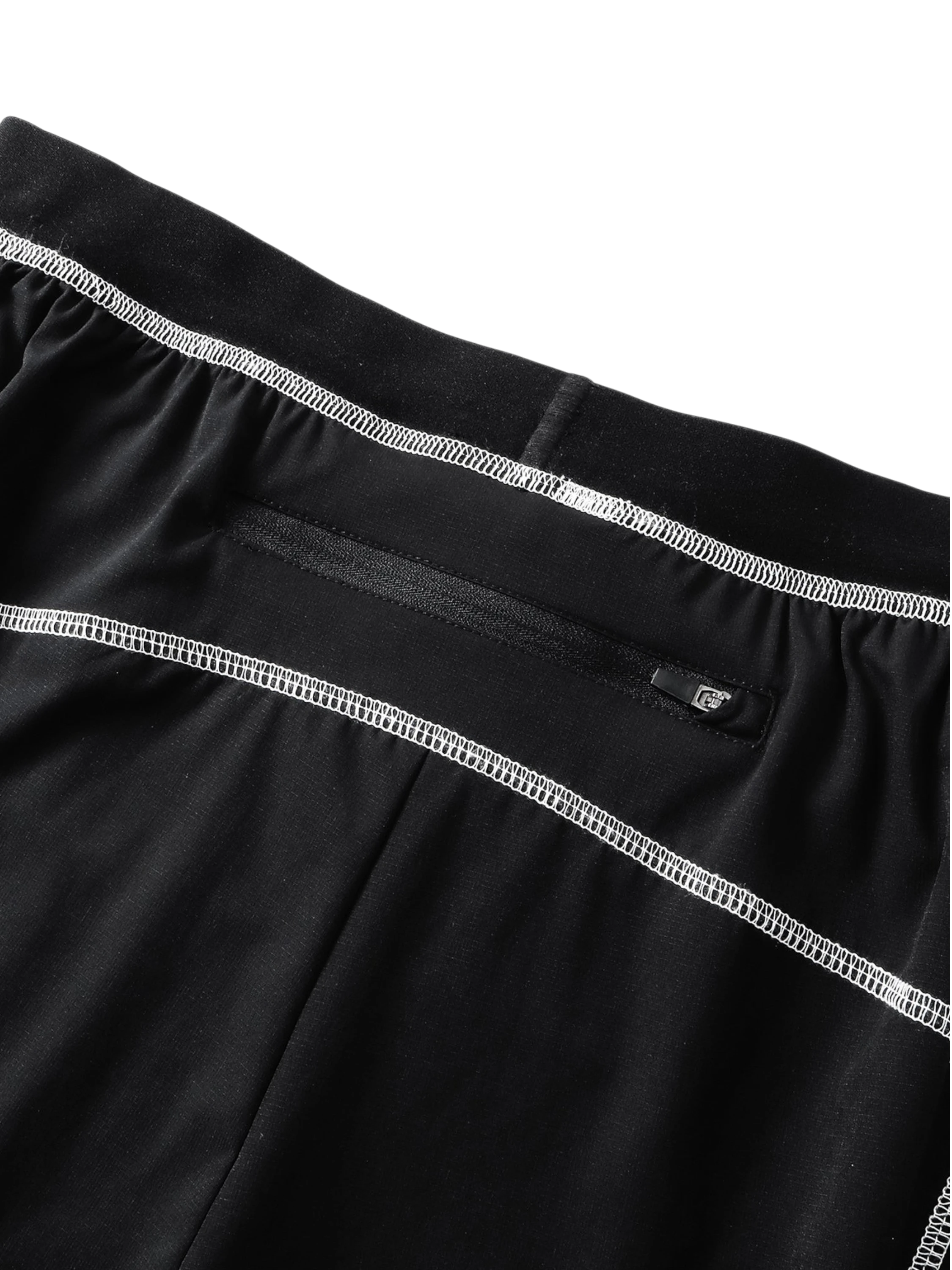 TBHNP Luminous Dawn double-headed eagle layered sports shorts — men's streetwear shorts
