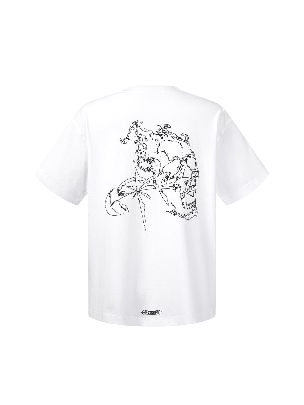 LUMINOUS DAWN SPECTER FLOCKED S/S TEE