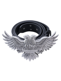 LUMINOUS DAWN DOUBLE-HEADED EAGLE LEATHER BELT