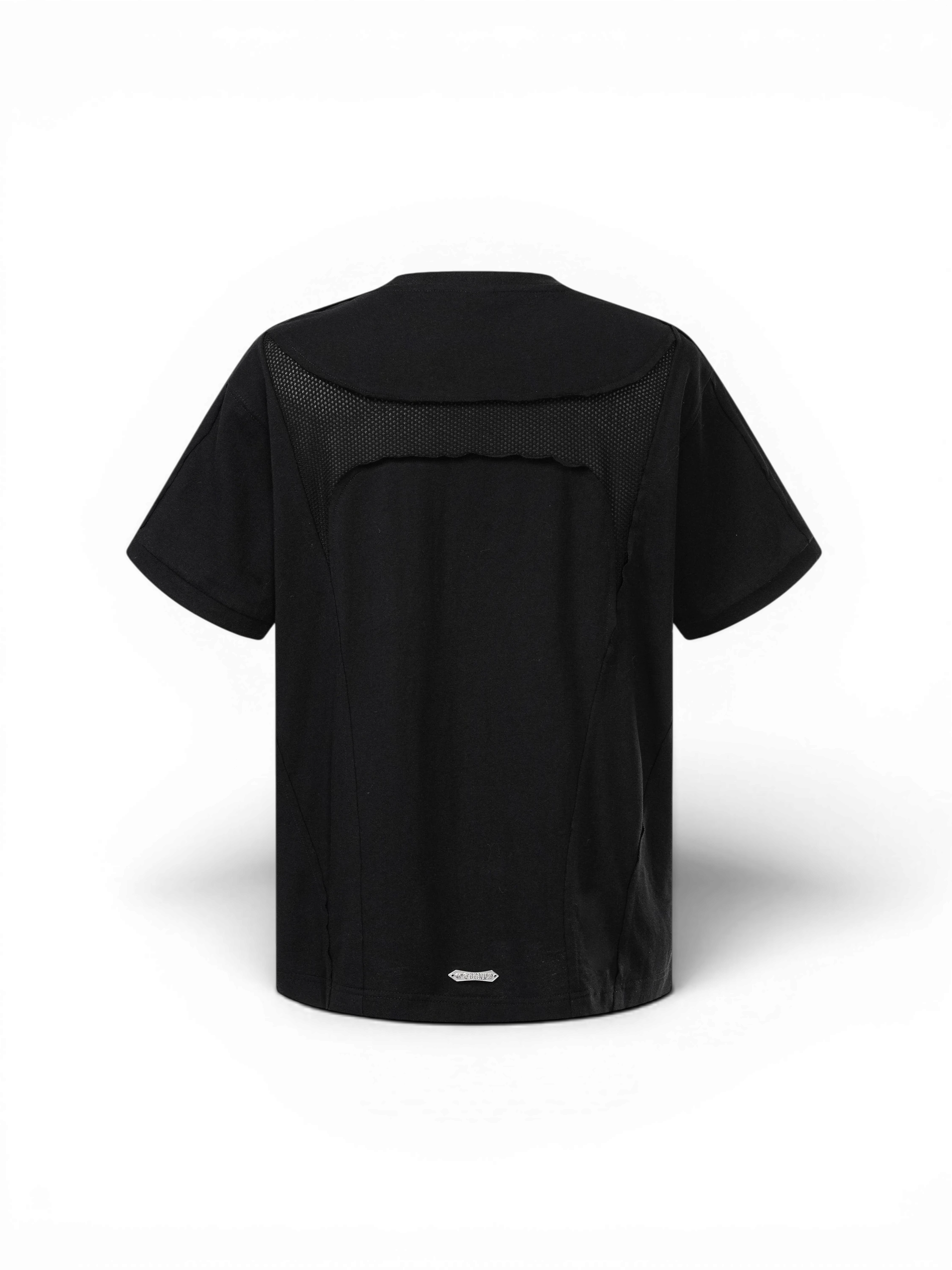 LUMINOUS DAWN SCULPTED STRUCTURED T-SHIRT
