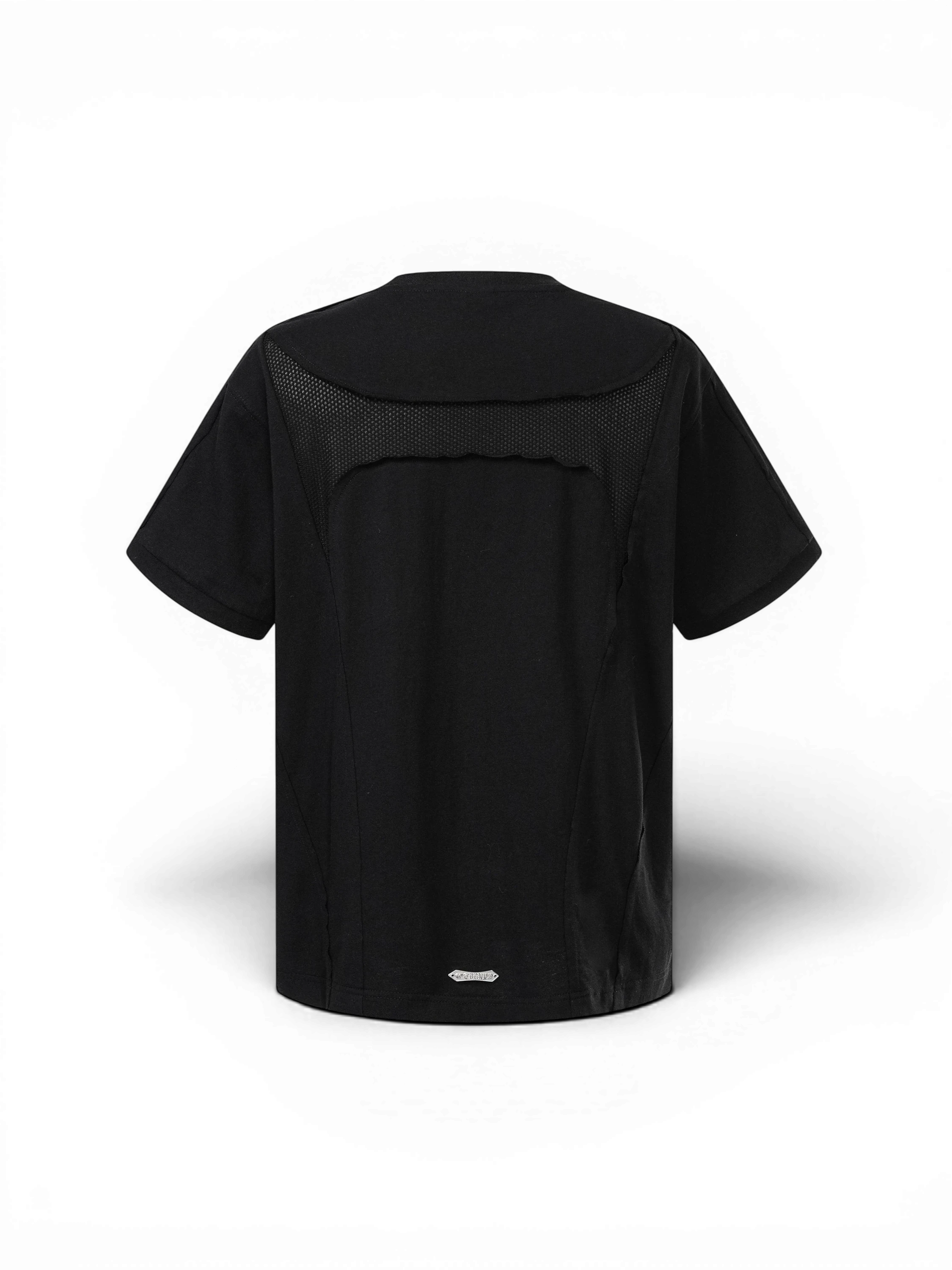 TBHNP Luminous Dawn sculpted structured cotton t-shirt — men's streetwear tee