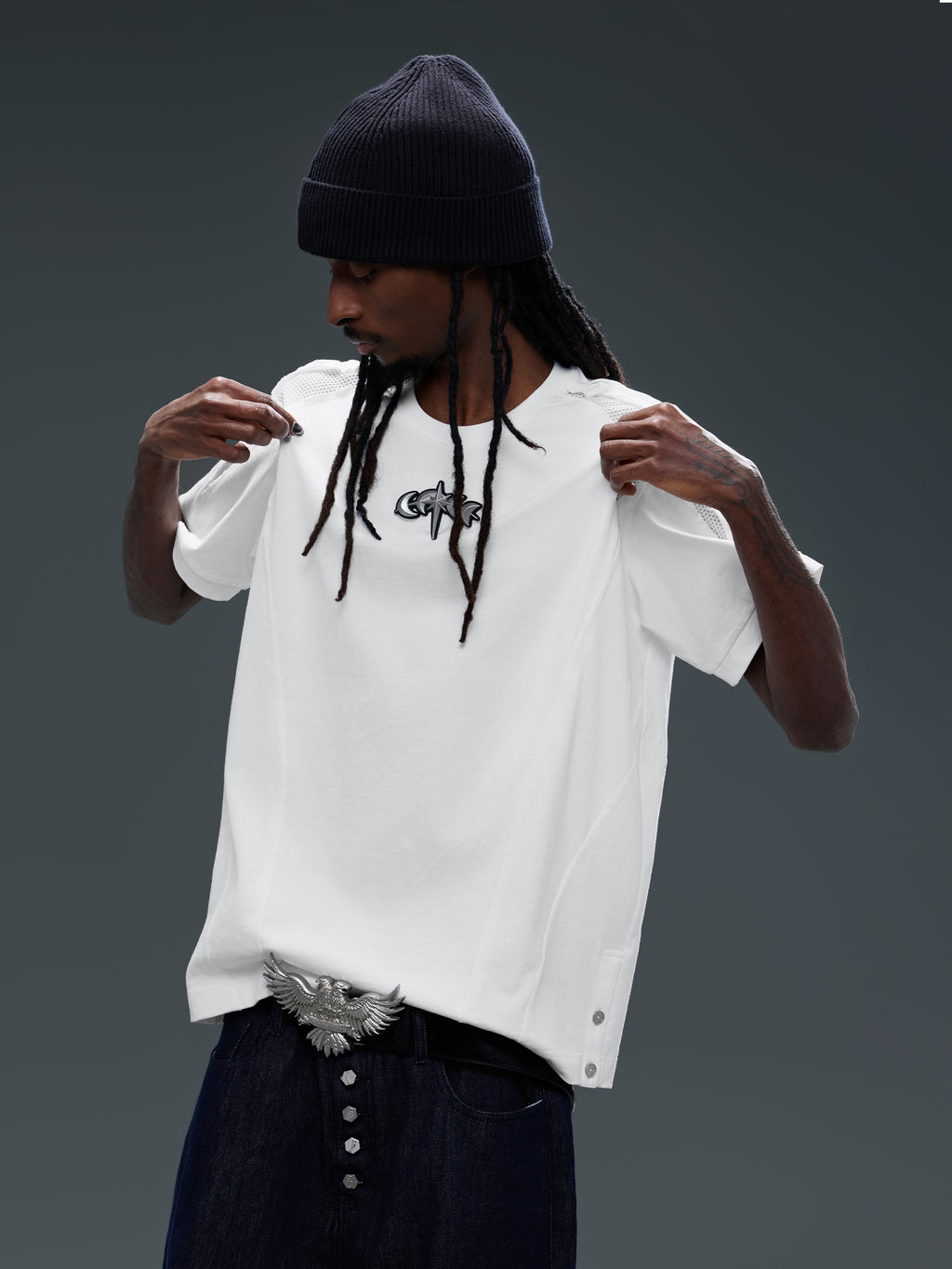 LUMINOUS DAWN SCULPTED S/S TEE